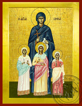 340x440 Saint Sophia And Her Daughters