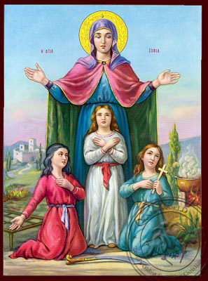 297x400 Saint Sophia And Her Daughters