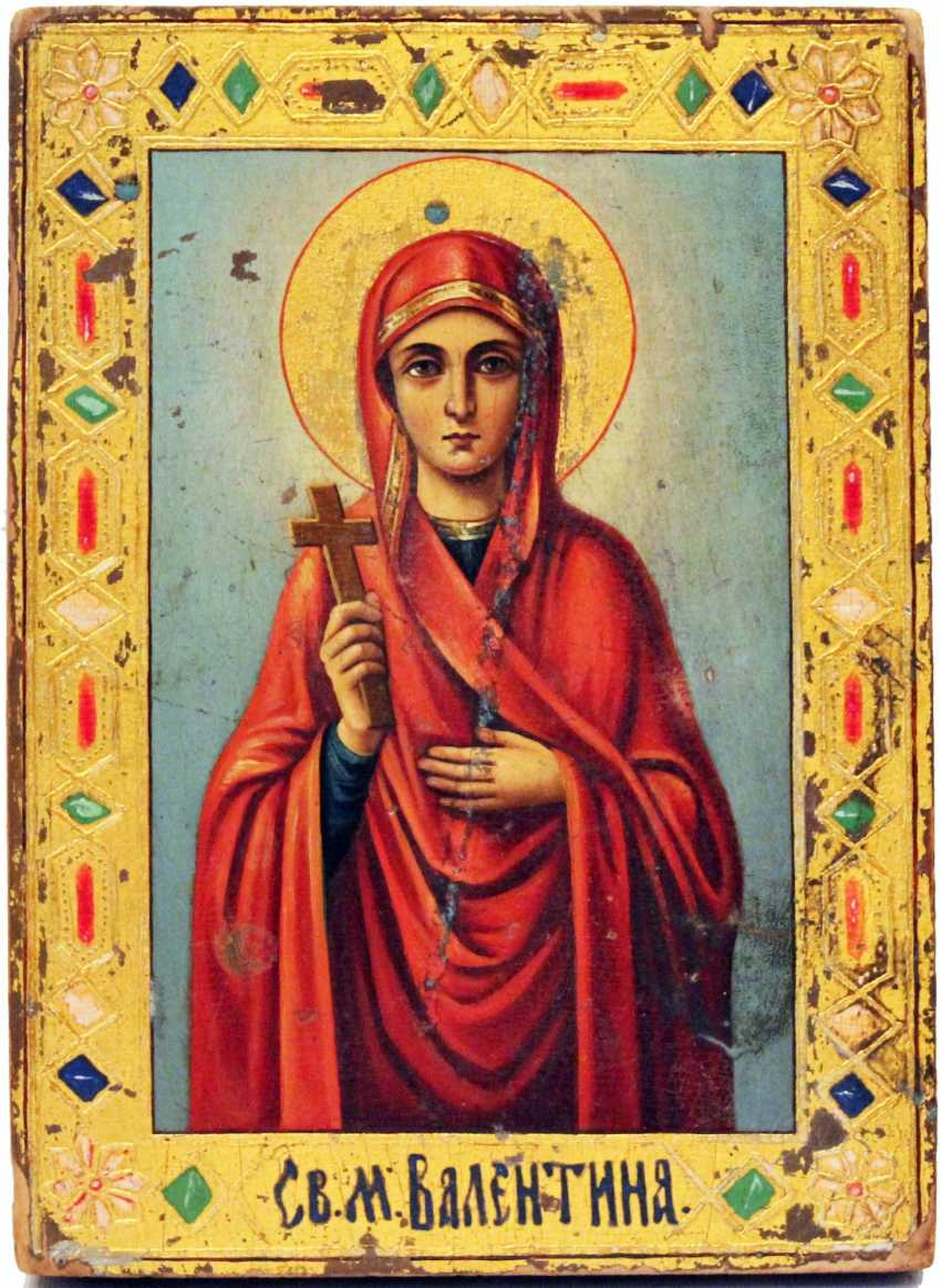 850x1163 Icon Saint Valentine