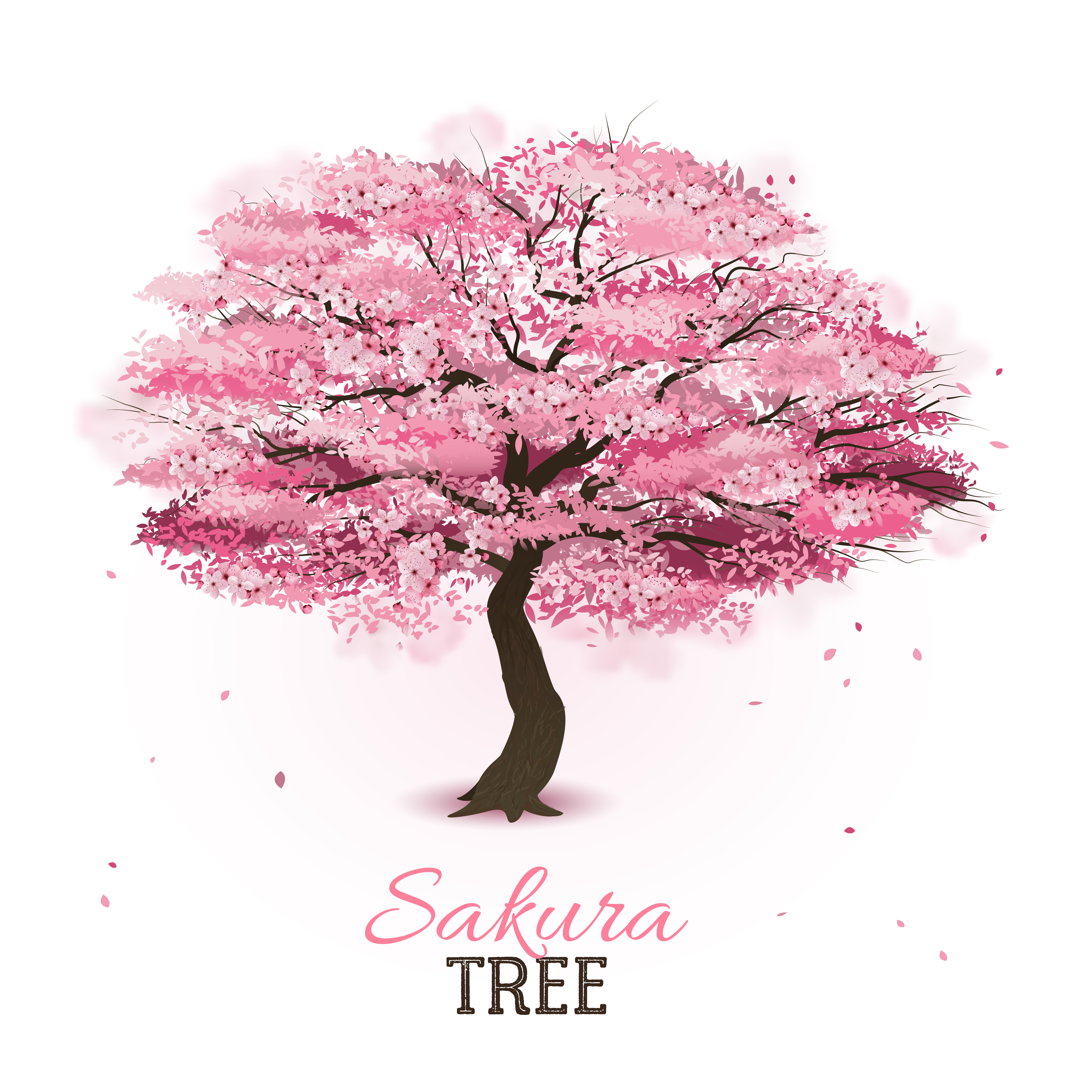 4500x4500 Sakura Icon Free Vector Art