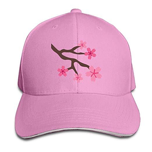 522x522 Unisex Sandwich Cap Sakura Icon Adjustable Classic Golf Cap