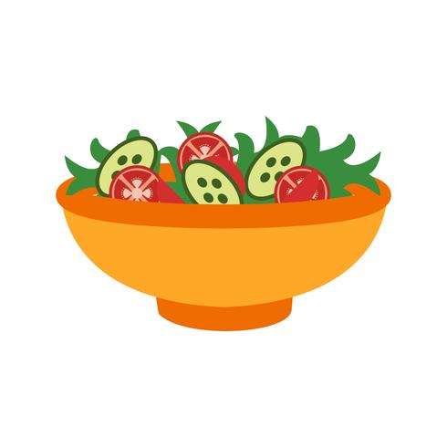 Vector Salad Icon 490x490 Vector Salad Icon