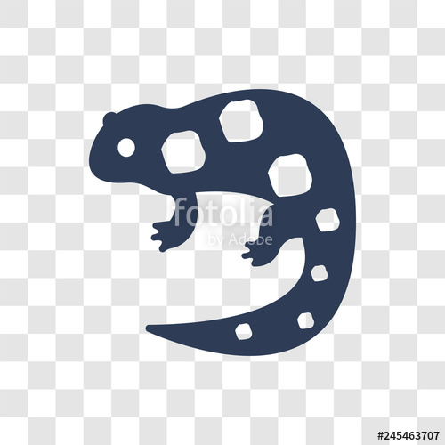500x500 Salamander Icon Vector Stock Image And Royalty Free Vector