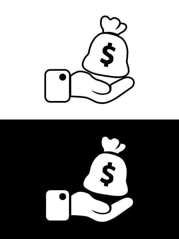 580x774 Money And Salary Icon Icons Money