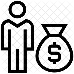 256x256 Salary Icon Of Line Style