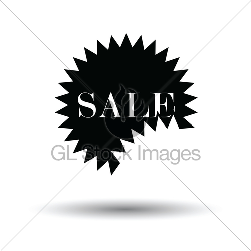 500x500 Sale Tag Icon Gl Stock Images