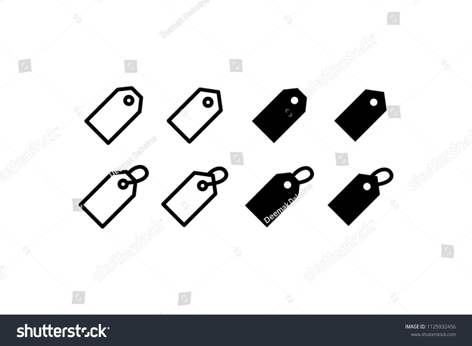 1500x1101 Tag Icon Set Price, Label, Sale, Tag, Discount, Offer, Retail
