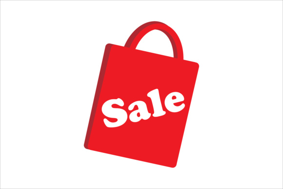 580x387 Sales Bag Icon Graphic