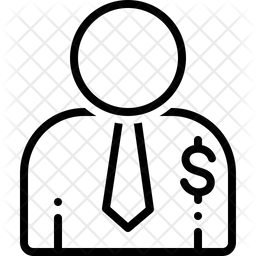 256x256 Salesperson Icon Of Line Style