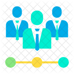 256x256 Sales Pipeline Icon Of Flat Style