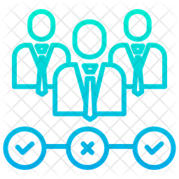 256x256 Sales Pipeline Icon Of Gradient Style