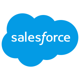 256x256 Salesforce Logo Icon Of Flat Style