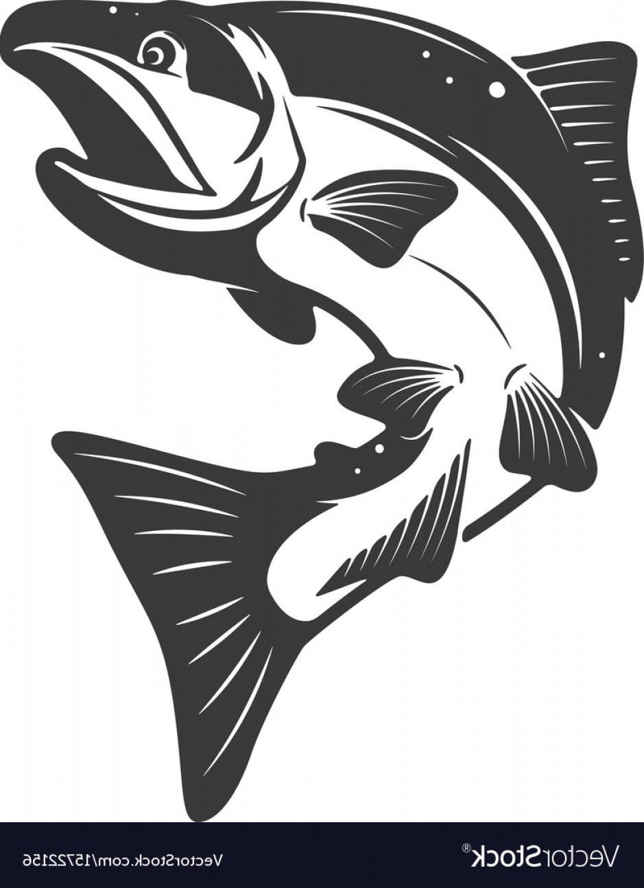 939x1296 Salmon Icon Isolated On White Background Seafood Vector Geekchicpro