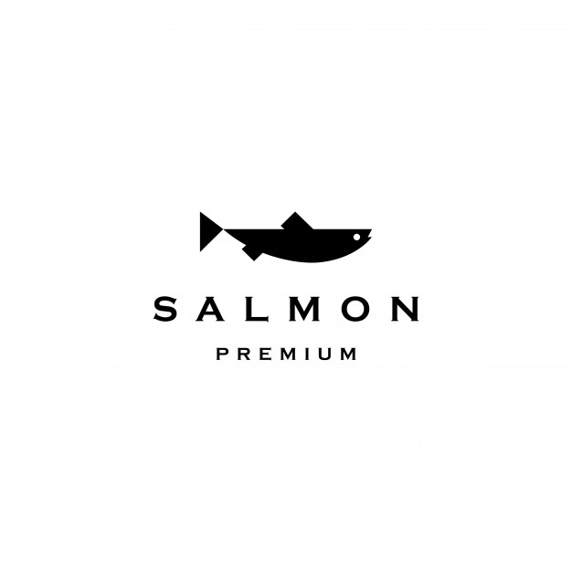 626x626 Salmon Fish Logo Vector Icon Illustration Vector Premium Download