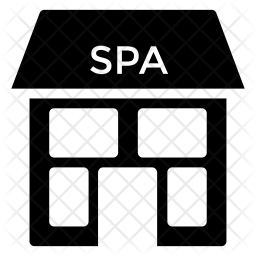 256x256 Salon Icon Of Glyph Style