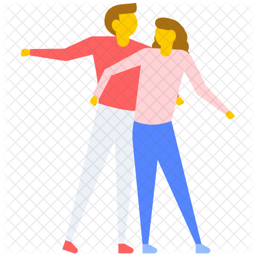 512x512 Salsa Dance Icon Of Flat Style