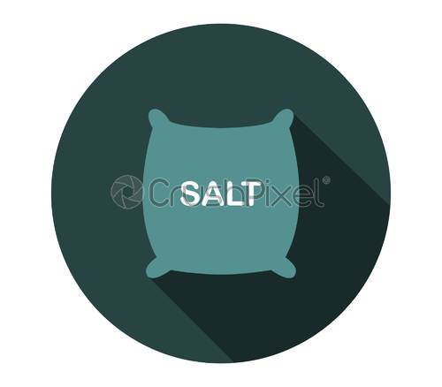 500x438 Salt Icon, Stock Vector Crushpixel
