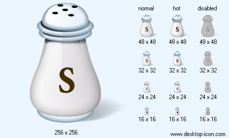 464x280 Salt Icon Image Desktop Buffet Icons