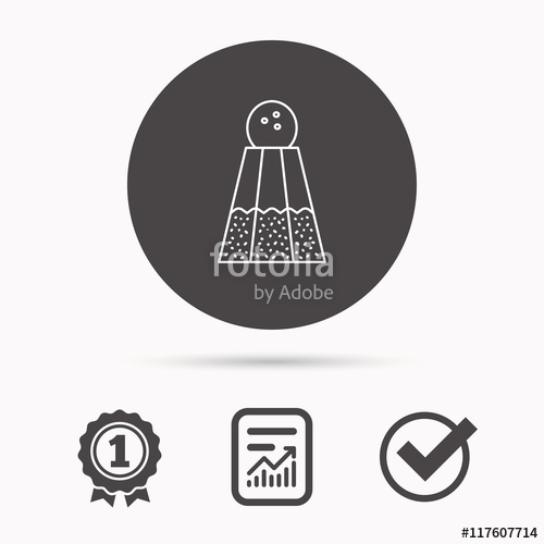 500x500 Salt Icon Sodium Spice Sign Stock Image And Royalty Free Vector