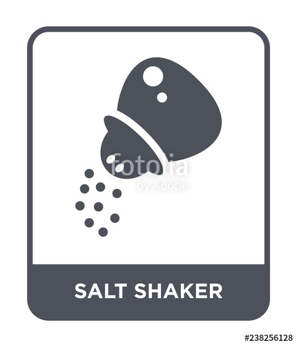 430x500 Salt Shaker Icon Vector Stock Image And Royalty Free Vector
