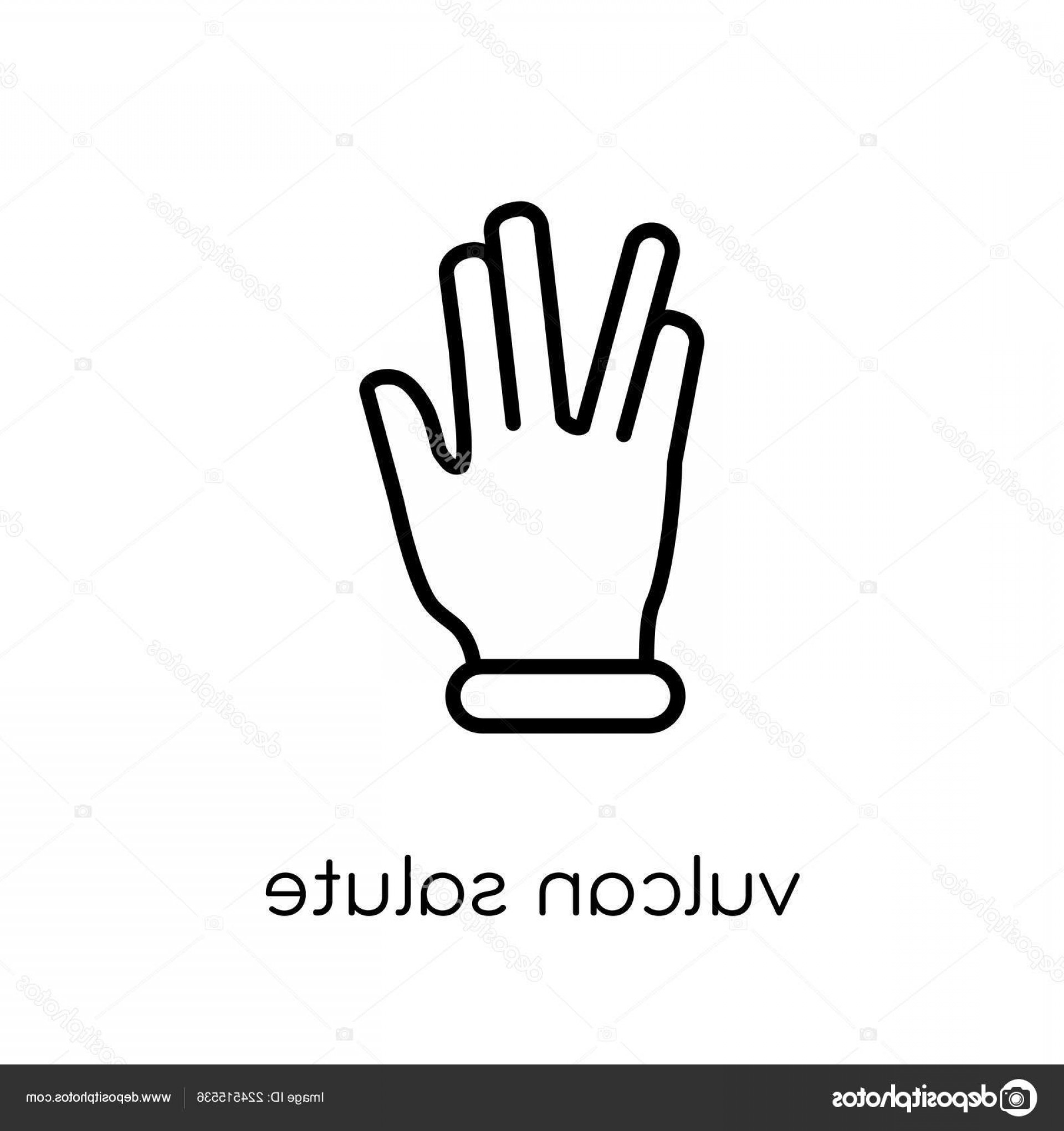 Stock Illustration Vulcan Salute Icon Trendy Modern Catchsplace 1920x2040 Stock Illustration Vulcan Salute Icon Trendy Modern Catchsplace