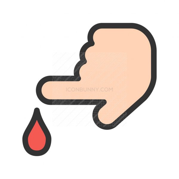 600x600 Blood Sample Line Filled Icon