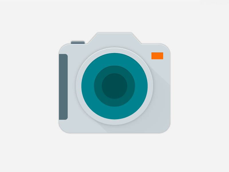 800x600 Samsung Camera App Icon, Material Design