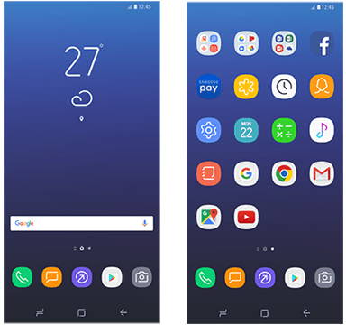 384x360 Samsung Galaxy Launcher And App Icons Revealed Ubergizmo