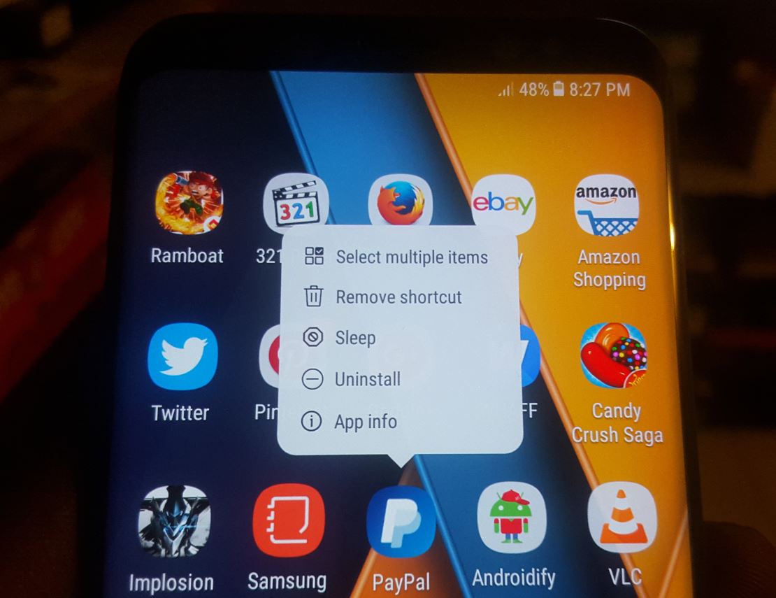 1110x855 Samsung Galaxy Menu Not Showing When Long Pressing App Icons