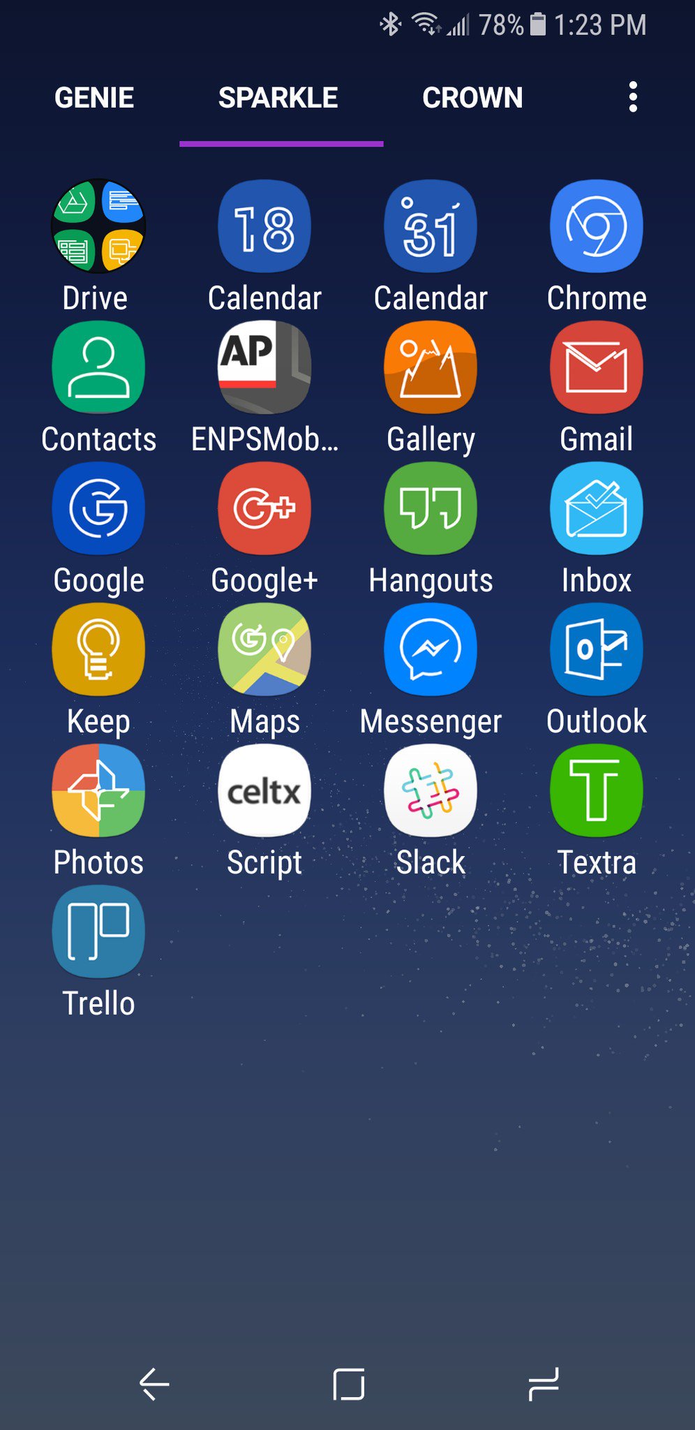 change samsung folder icon color