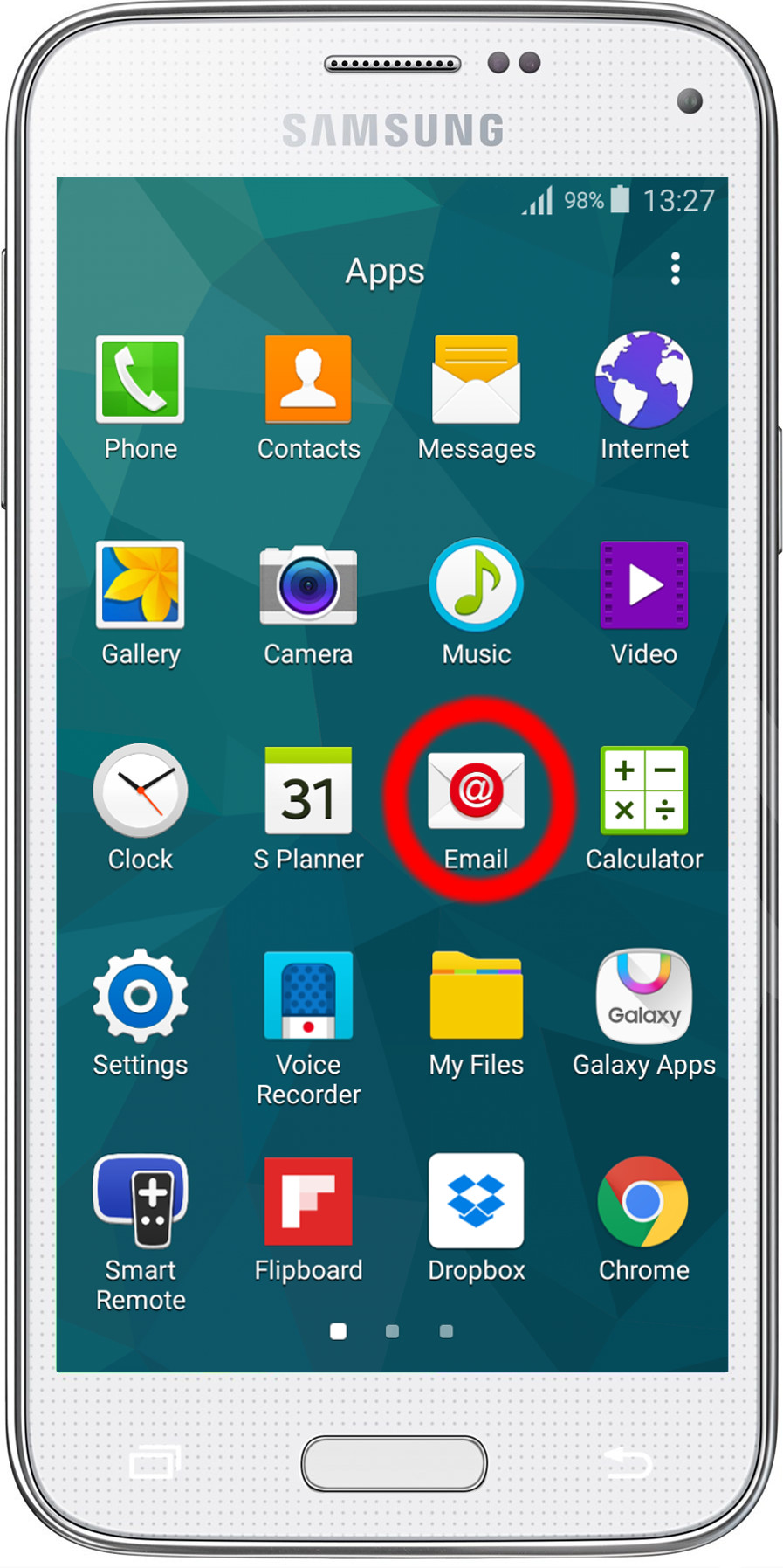 How To Set Up Email On An Android Phone Cellhire News 897x1795 How To Set Up Email On An Android Phone Cellhire News