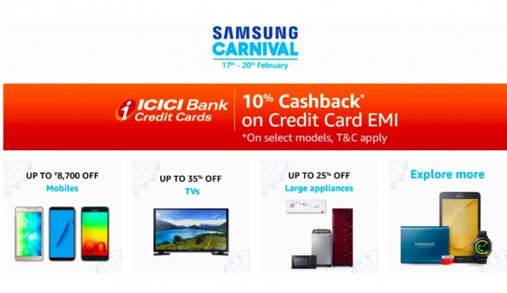 735x425 Samsung Carnival On Amazon Last Day Deals On Smartphones