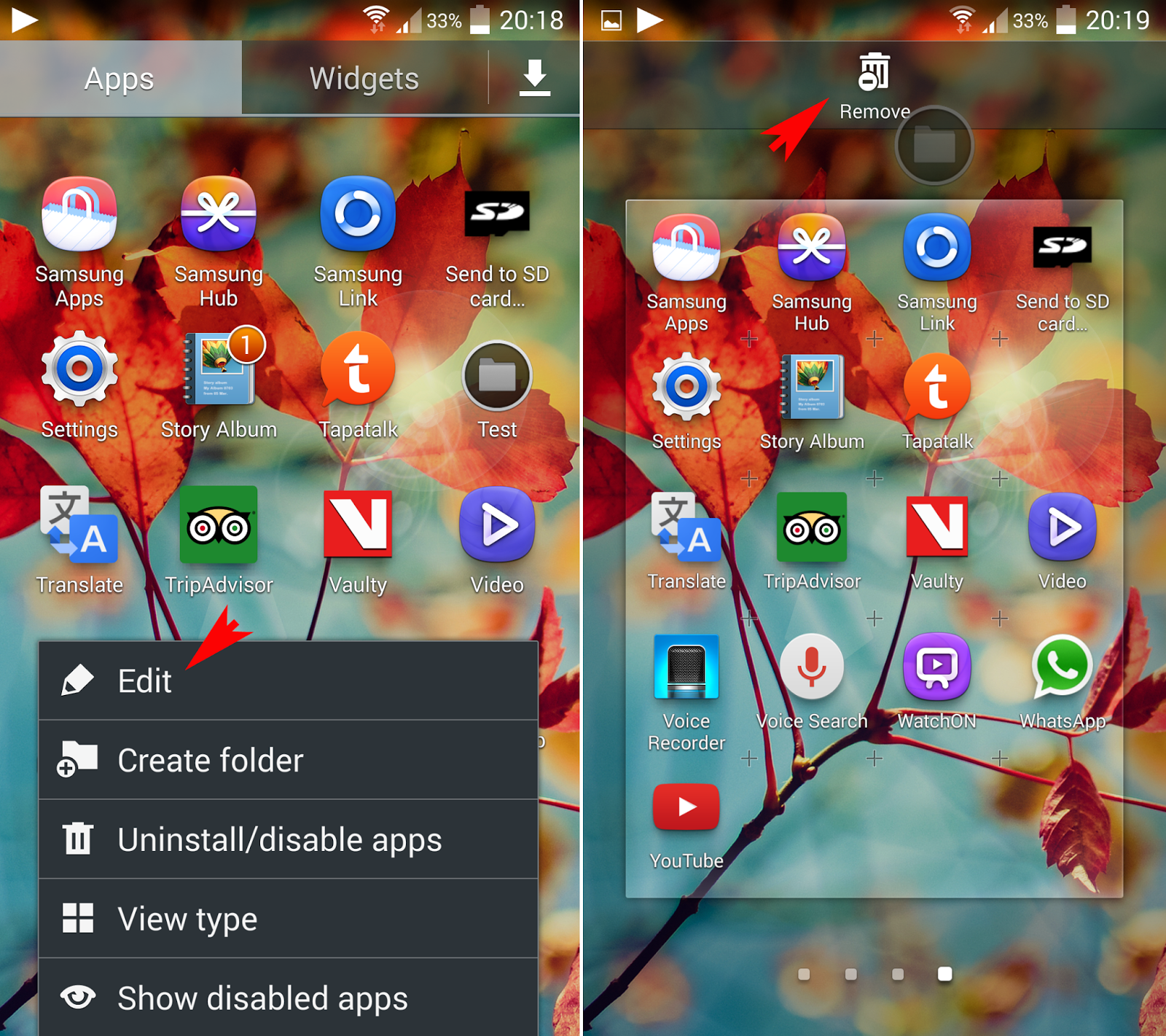 1600x1422 Samsung Galaxy How To Fix Can't Delete Folder In Apps Menu