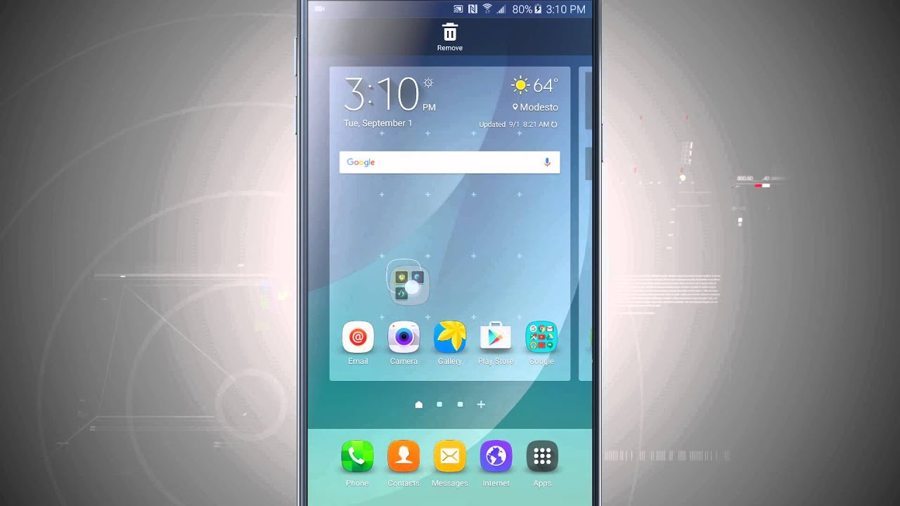 1280x720 Add App Icons Folder To The Home Screen On The Samsung Galaxy