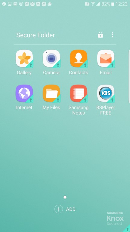 change samsung folder icon color