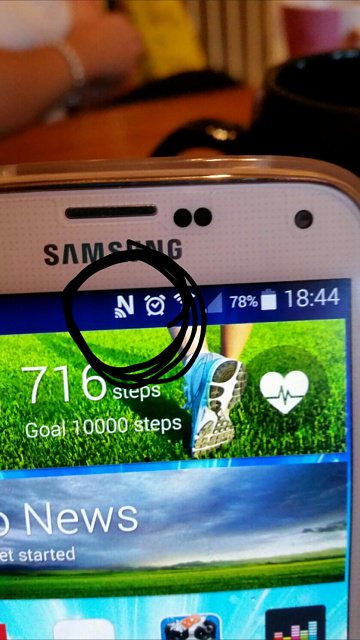 N Icon In Status Bar 360x640 N Icon In Status Bar