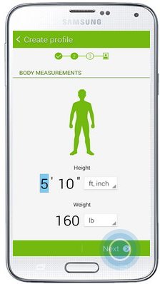 224x398 Set Up S Health On Samsung Galaxy