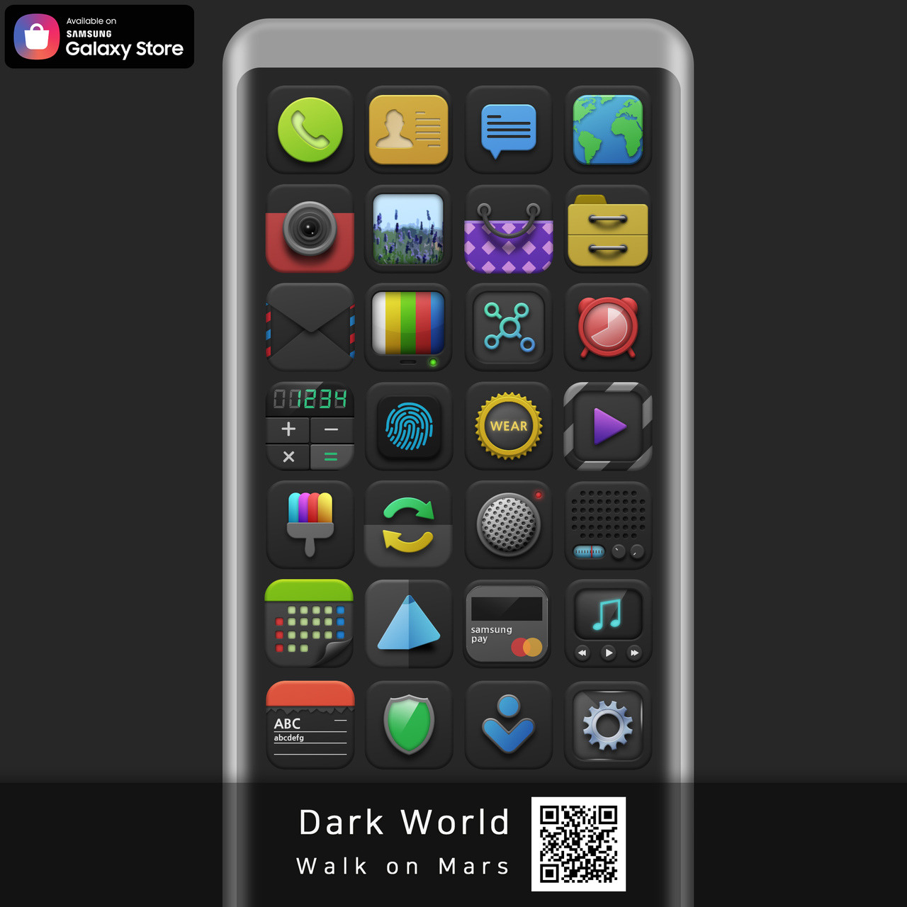 1280x1280 Walk On Mars