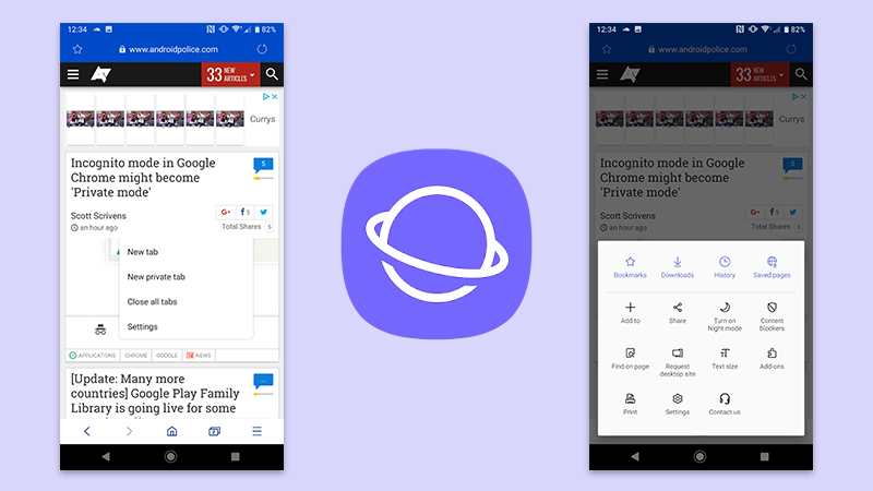 800x450 Samsung Internet Browser Gets Design Overhaul