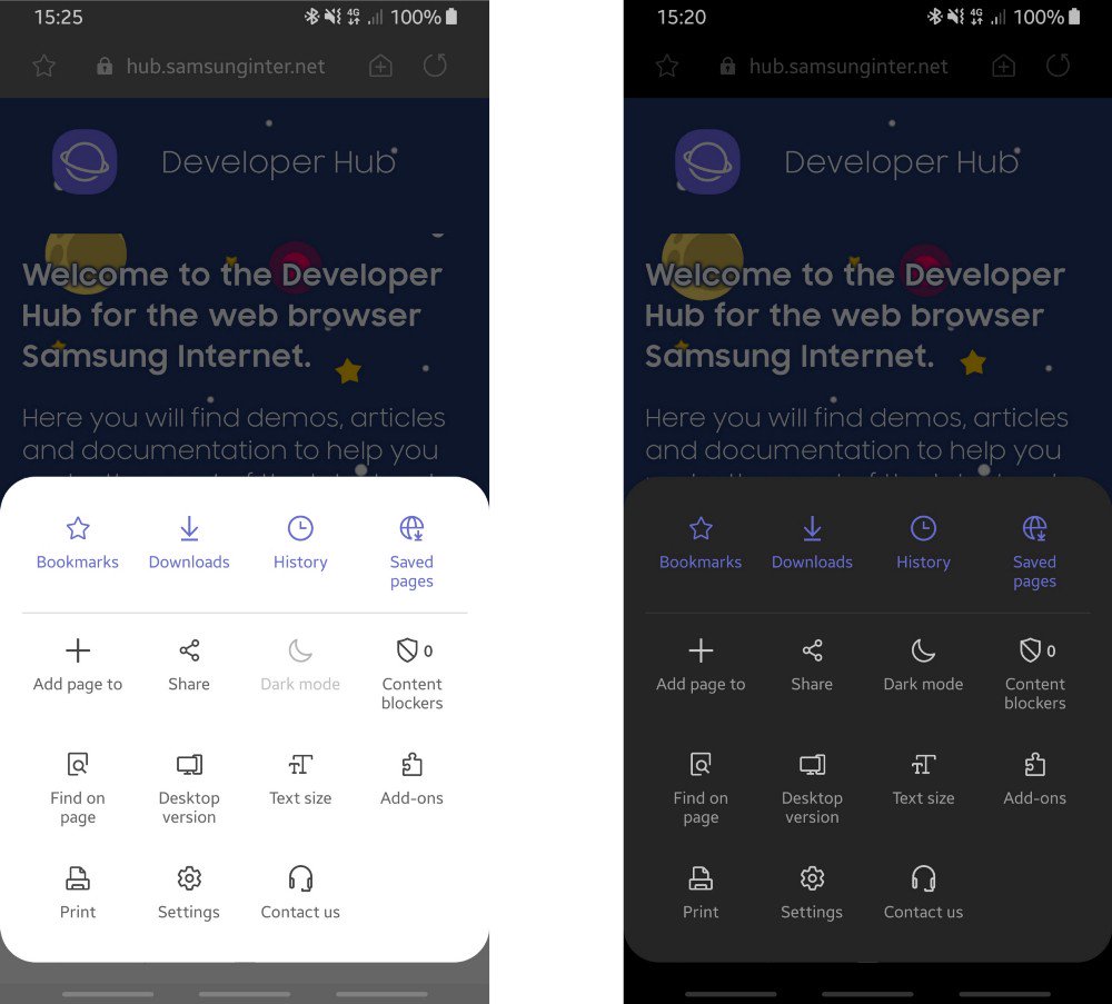 1000x903 Samsung Internet Beta With One Ui Design Released