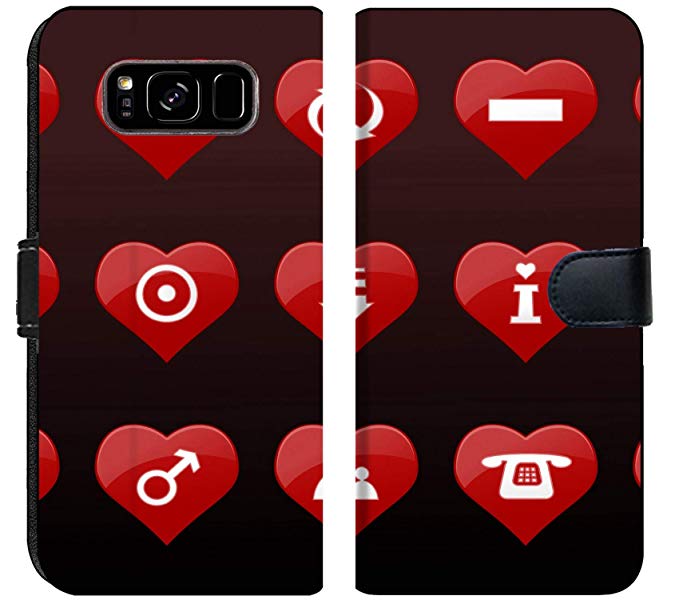 679x608 Samsung Galaxy Plus Flip Fabric Wallet Case Image