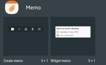 432x264 How Do I Add Memo Widget To Home Screens