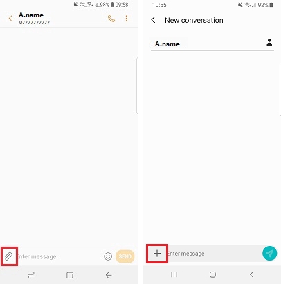406x411 How Do I Use Text Messages On My Device Samsung Support Uk