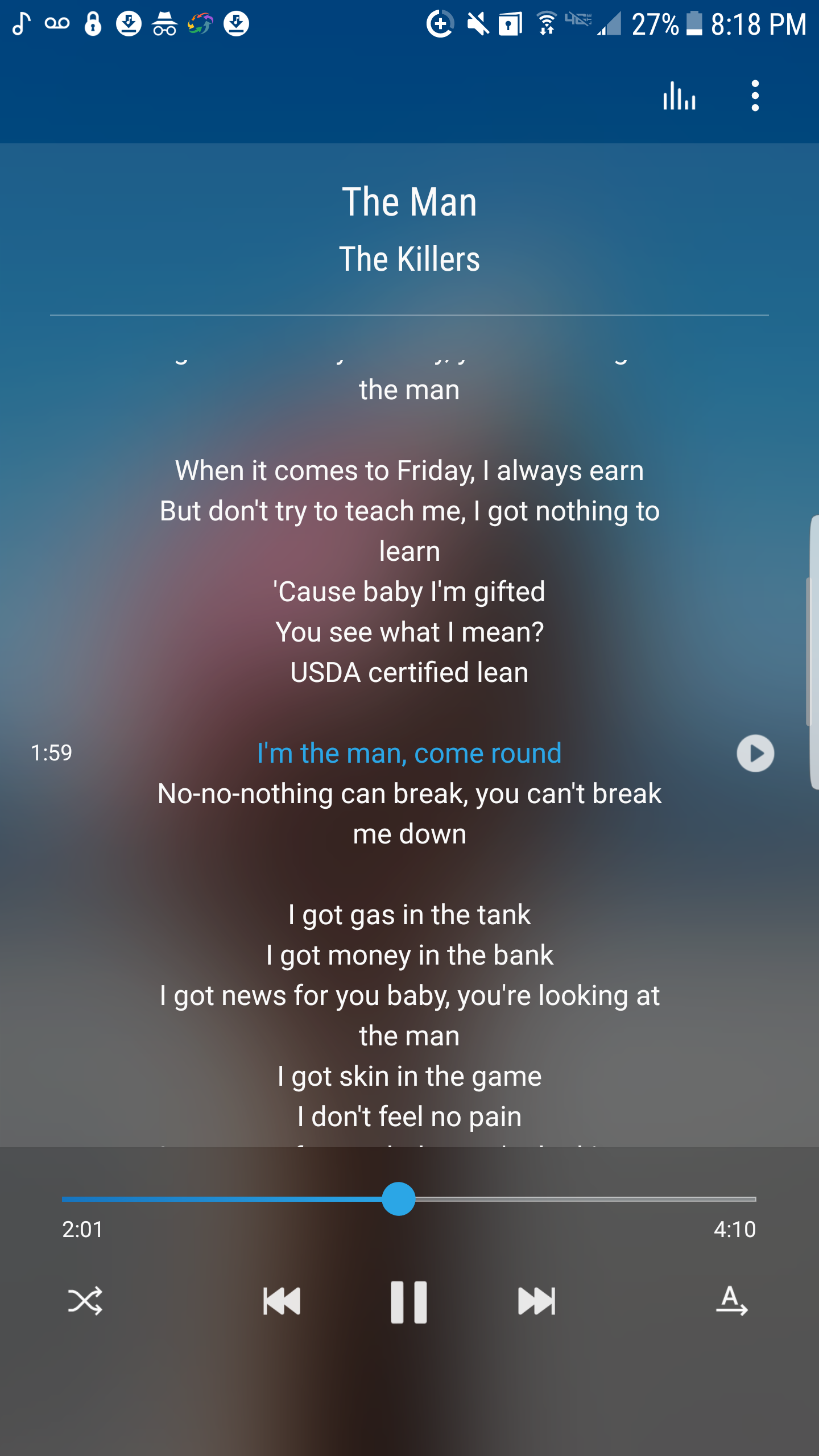 1440x2560 Samsung Music Actually Syncs Lyrics!!
