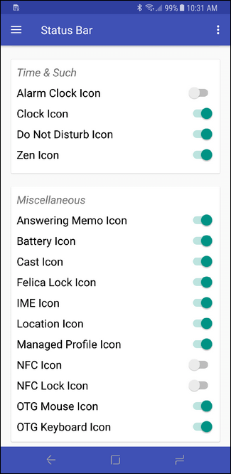 325x666 How To Hide Icons In Android's Status Bar