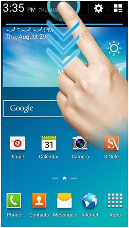 256x452 What Is The Notification Panel And How Do I Use It On My Samsung