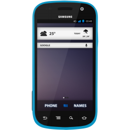 256x256 Samsung Nexus Z Phone Icon, Png Clipart Image