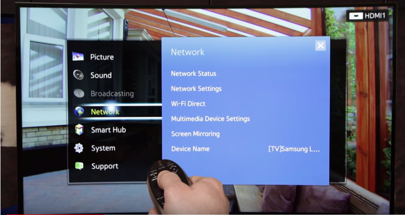 connect mac to samsung tv wireless