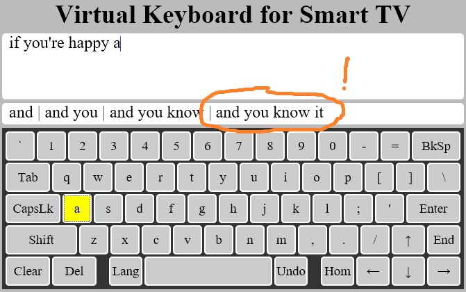 671x420 Virtual Keyboard For Smart Tv And Internet Video