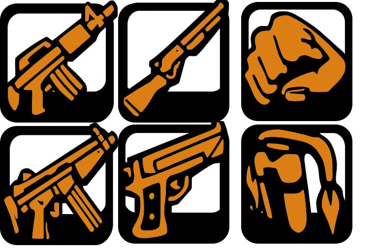 768x512 Gta San Andreas Gta San Andreas Hd Weapons Icon In Beta Gta